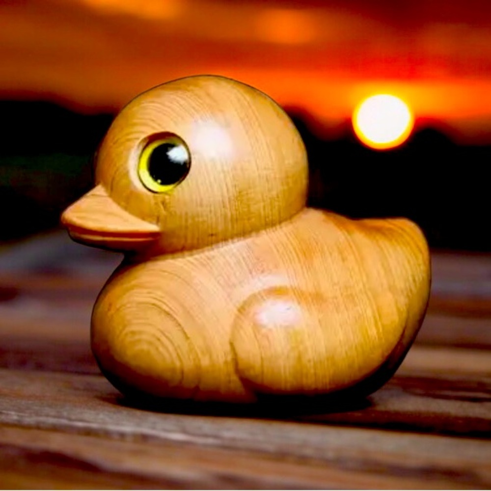 Wooden Carved Desktop Ornament